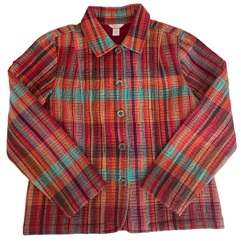 Colorful Quilted Lightweight Jacket